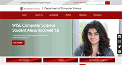 Desktop Screenshot of cs.stonybrook.edu