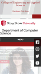 Mobile Screenshot of cs.stonybrook.edu