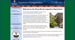 Desktop Screenshot of linguistics.stonybrook.edu